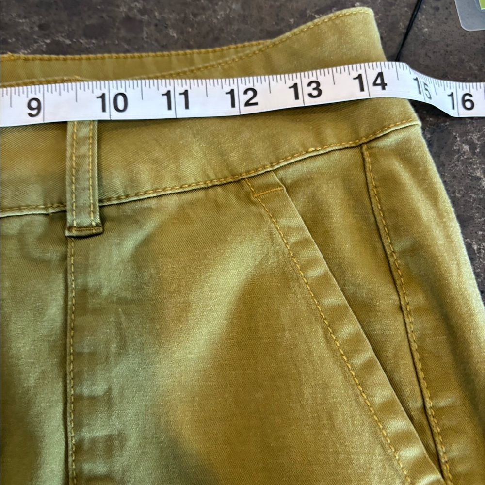 CAbi Trooper Pants Size 4 Moss Green Style #6479 - Picture 13 of 14